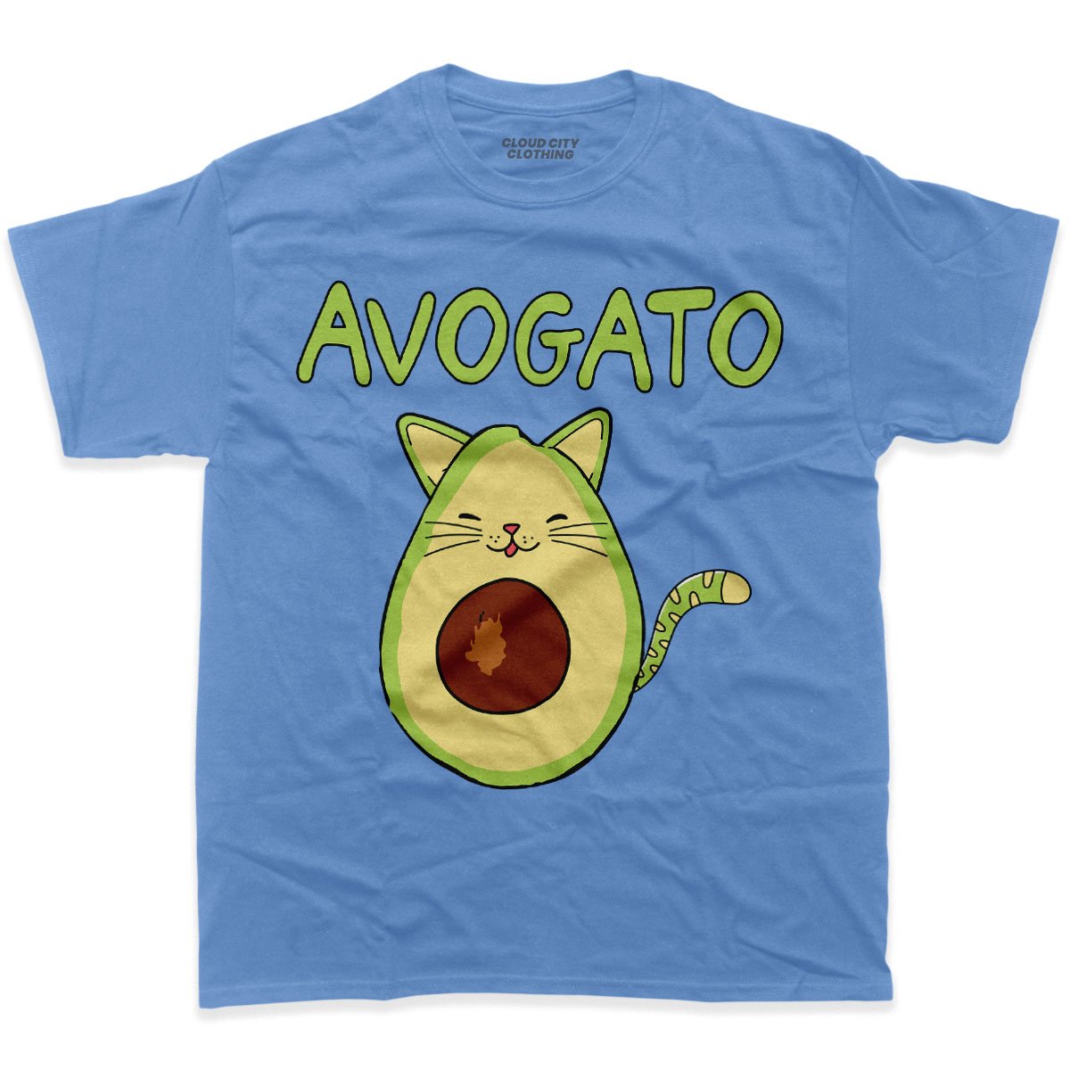 Avogato shirt in carolina blue color