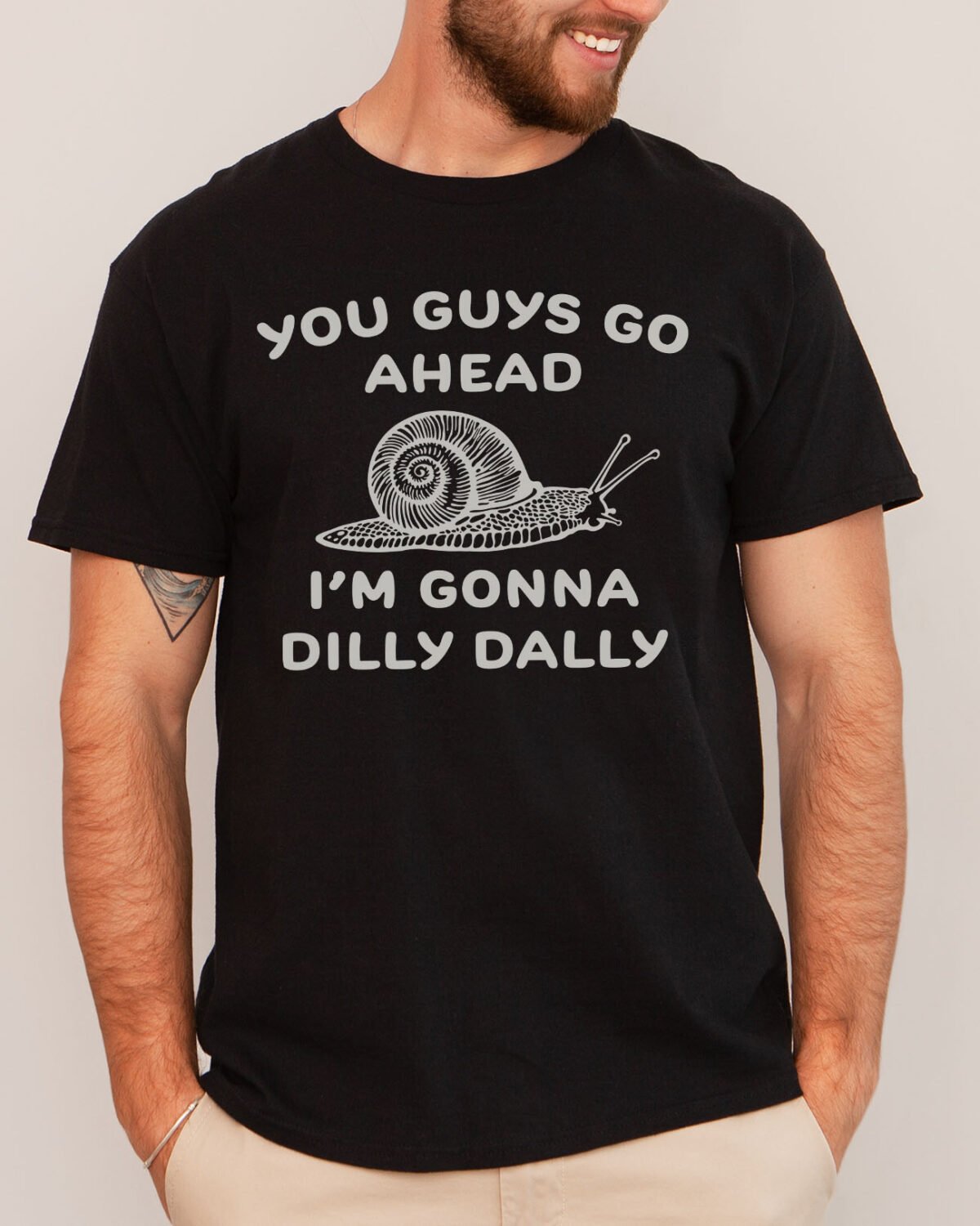 Dilly dally shirt in black color