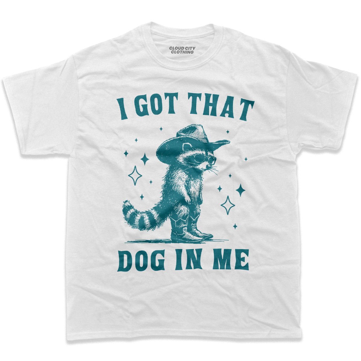 I got that dog in me shirt in color white